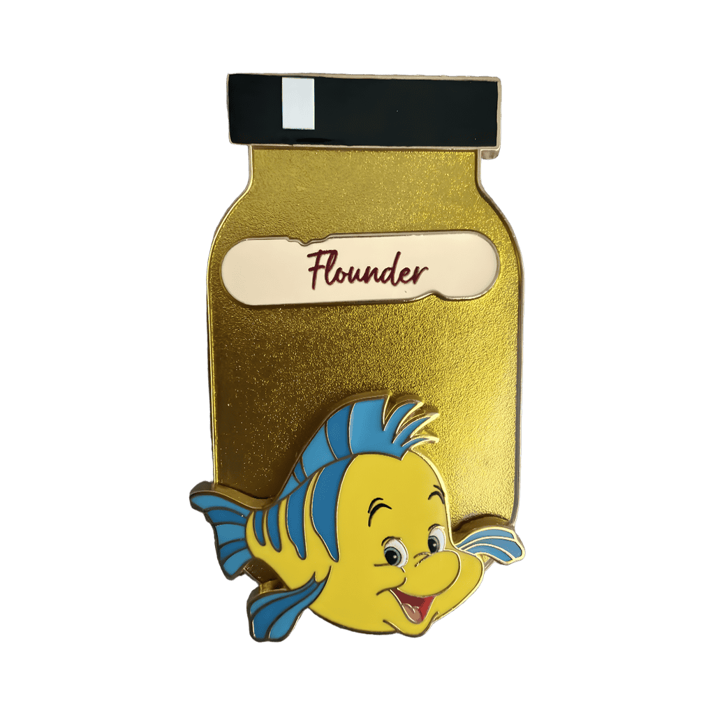 Flounder Disney pin