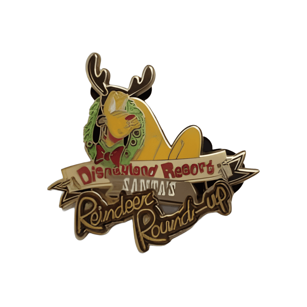 Santa's Reindeer Round-Up - Pluto Disney pin