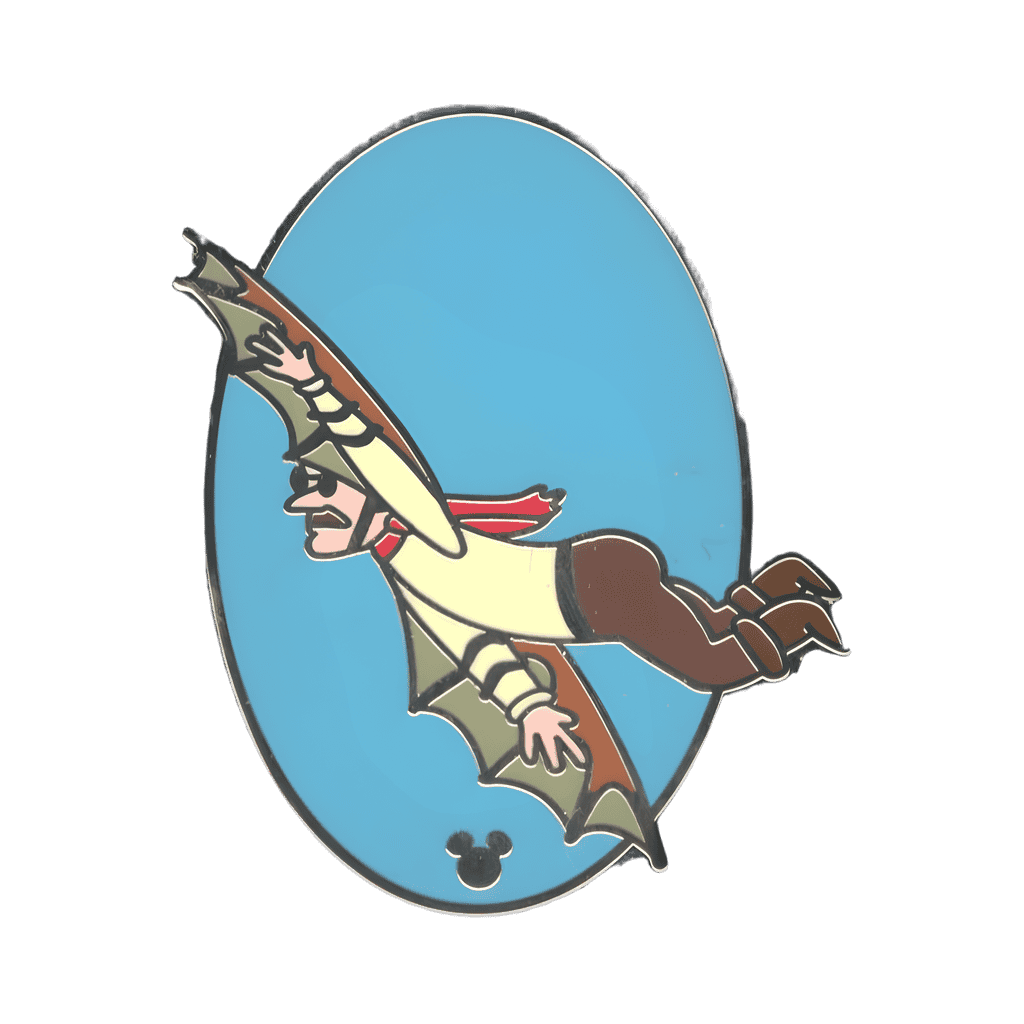 Paraglider Disney pin