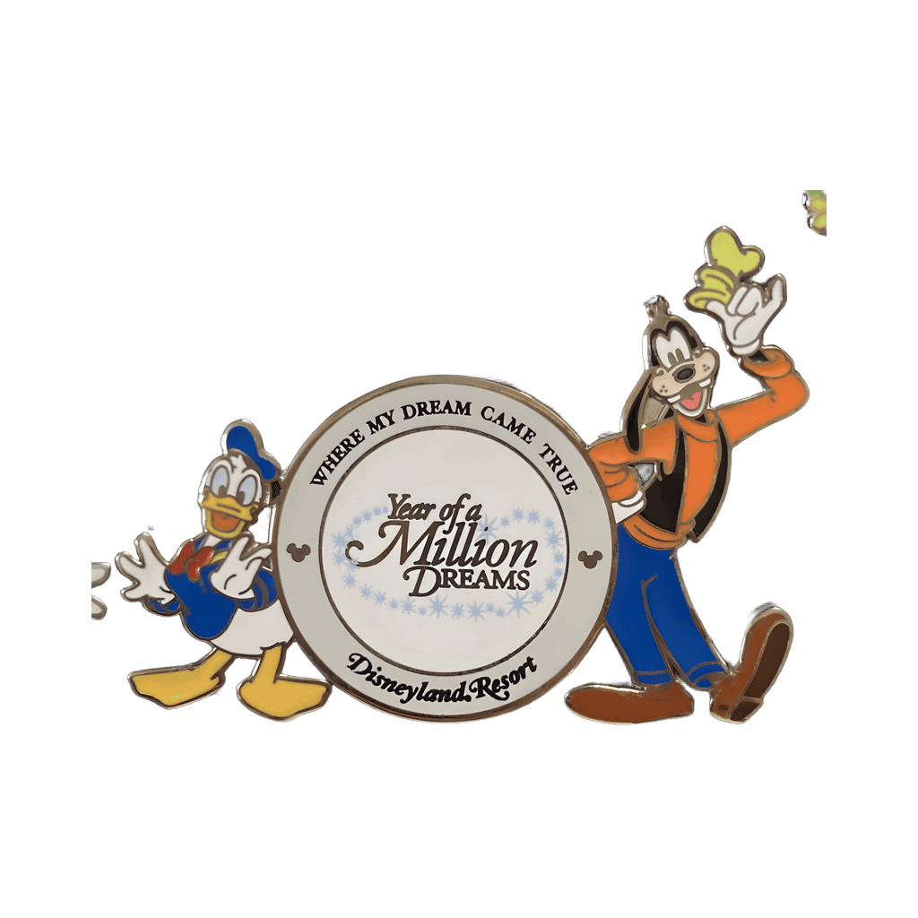 Donald and Goofy regular dress Disney pin