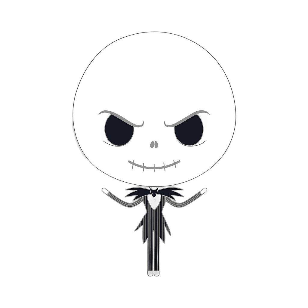 Jack Skellington Disney pin