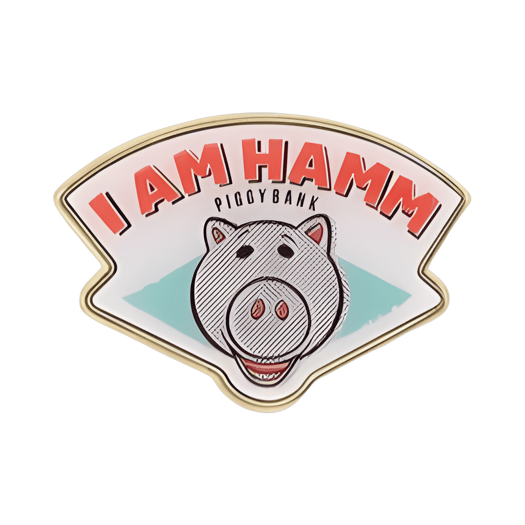 I Am Hamm (Piggybank) - Hamm Disney pin