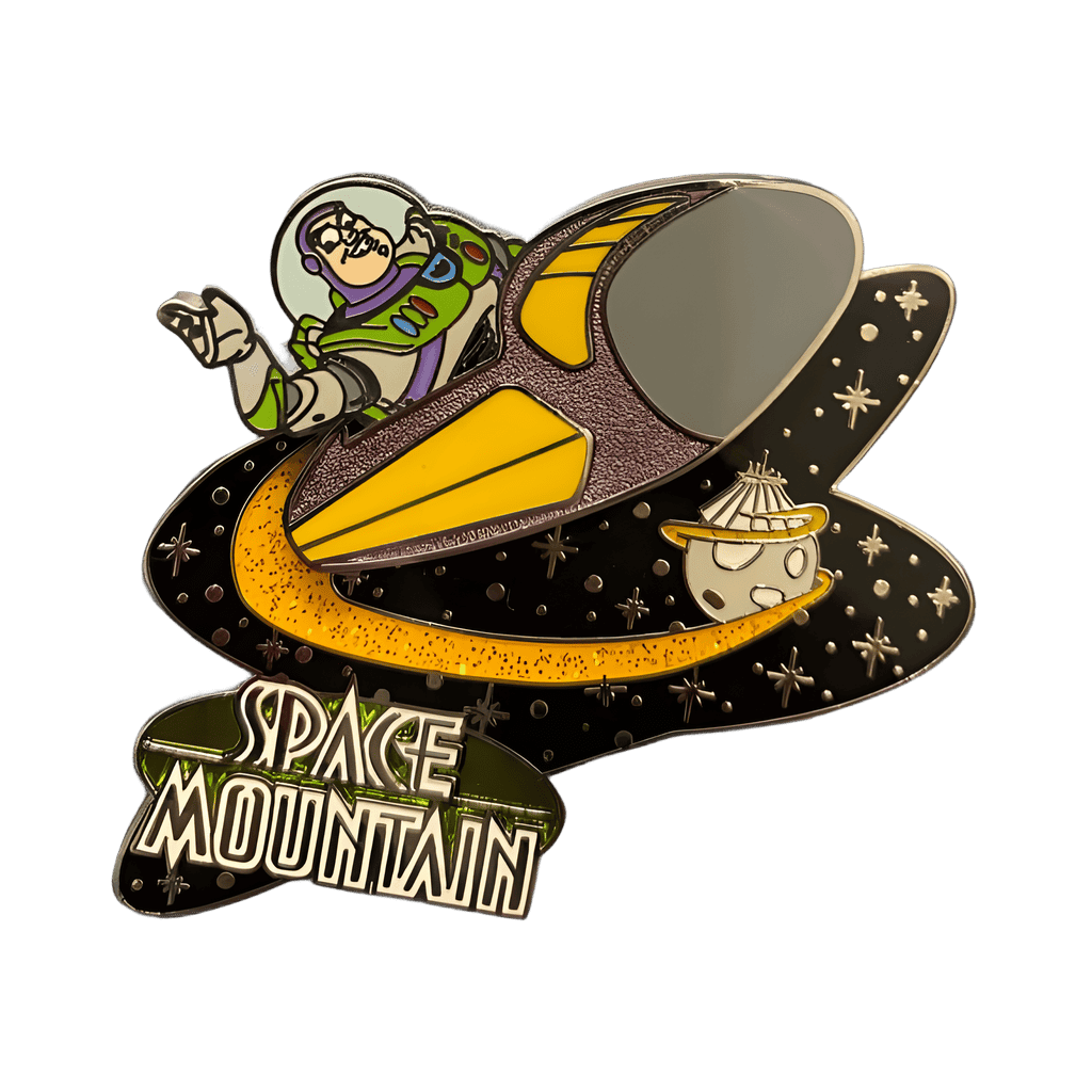 Buzz Lightyear Space Mountain Disney pin