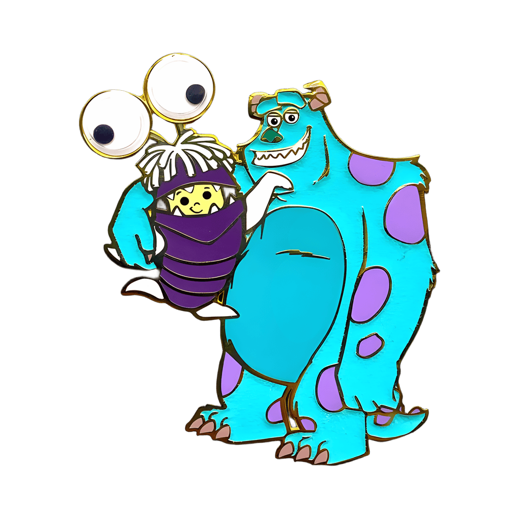Sulley and Boo Disney pin