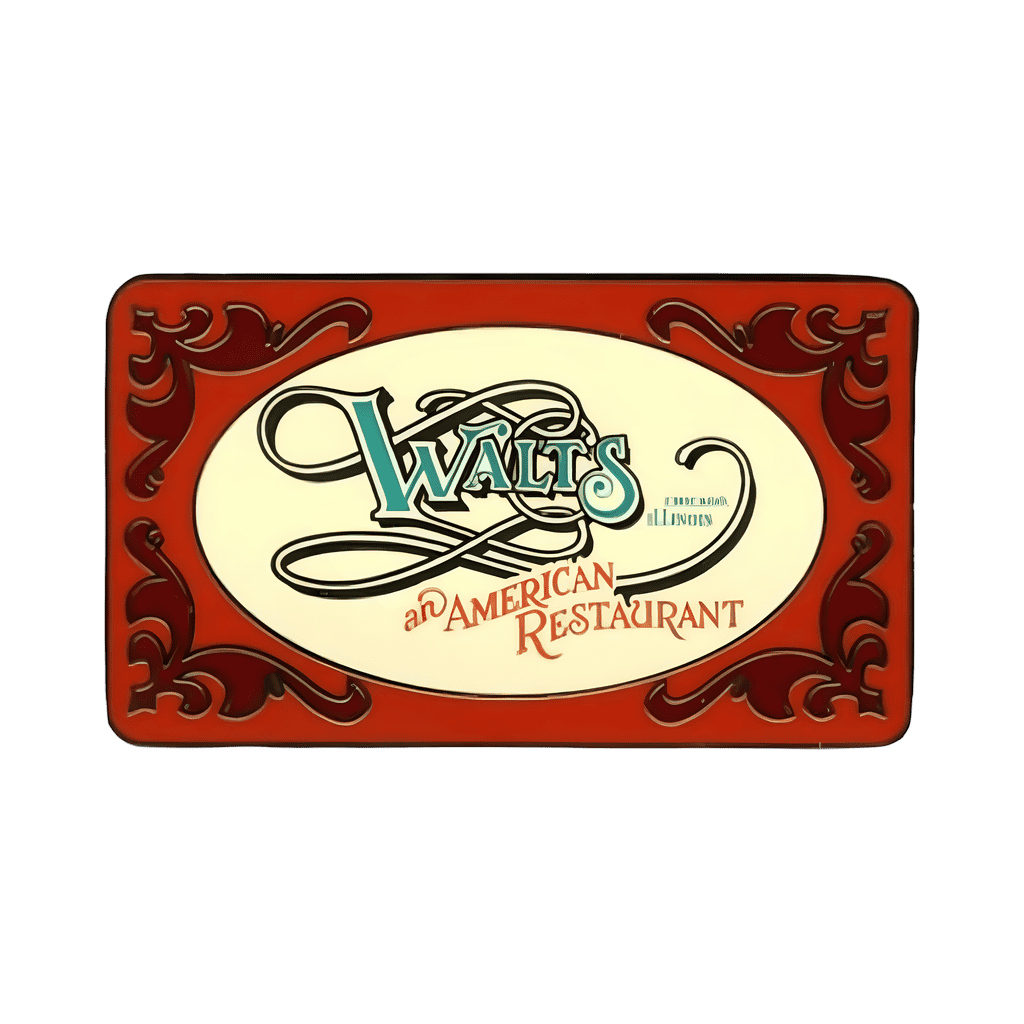 Red Disney pin