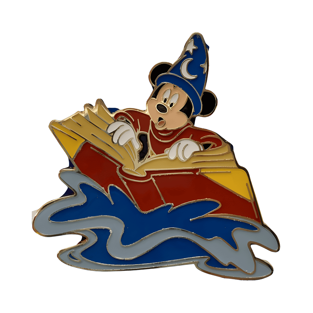 Sorcerer Mickey With Book Disney pin
