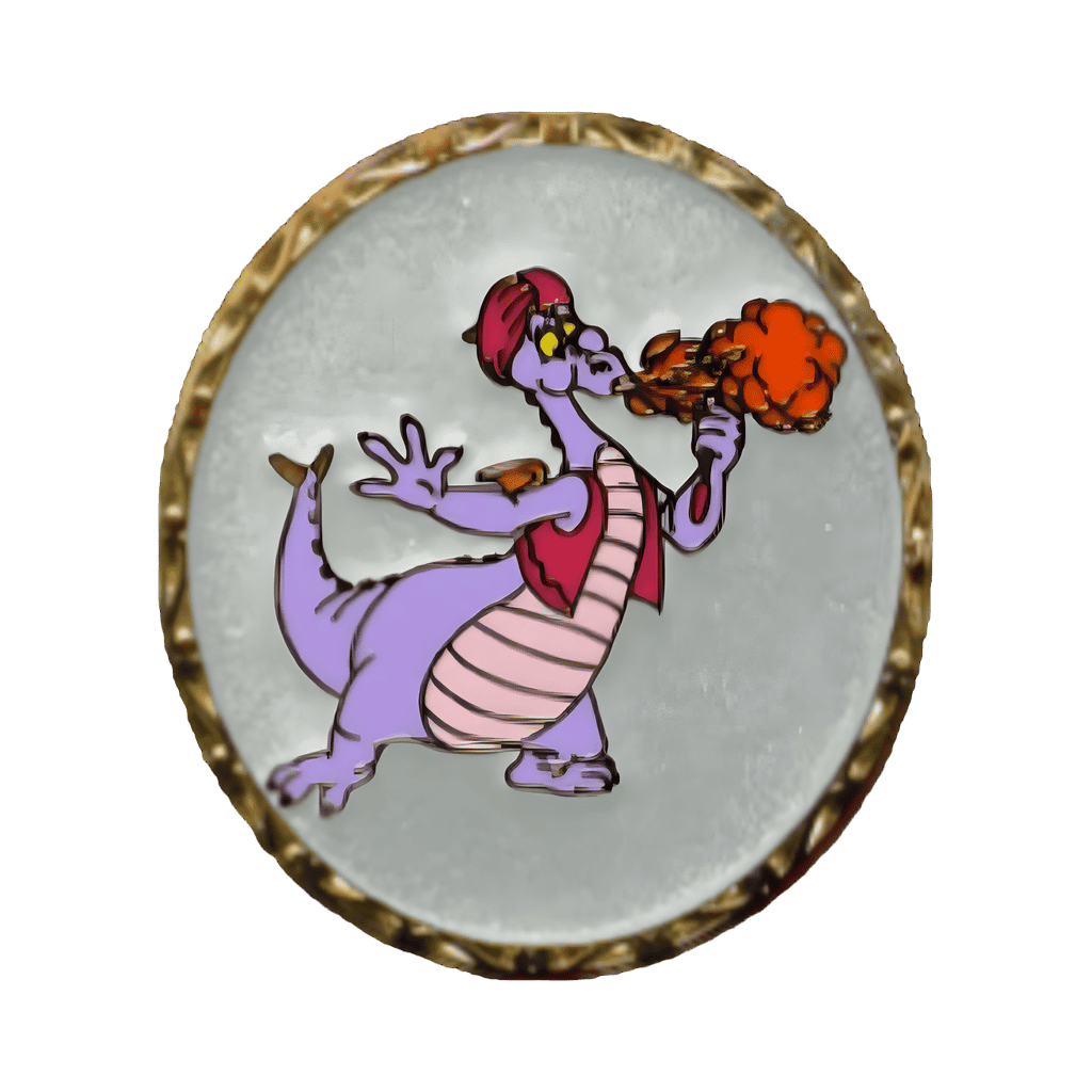 Fire Breather Figment Disney pin