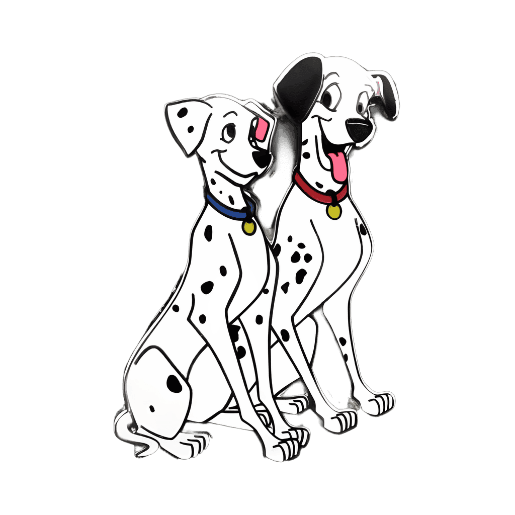 Pongo and Perdita Disney pin