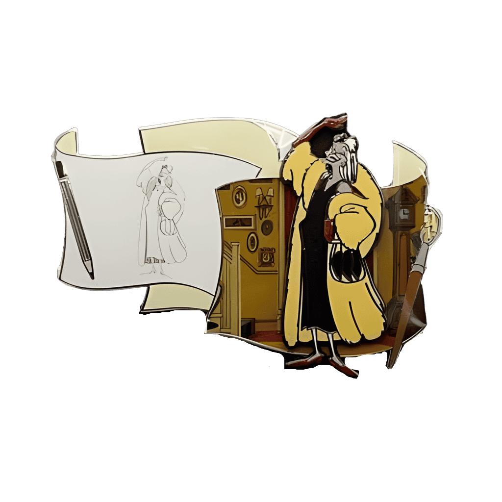 Cruella De Vil Disney pin