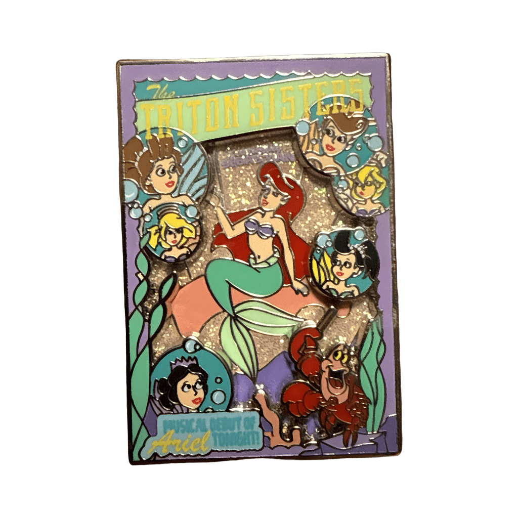 The Triton Sisters Disney pin