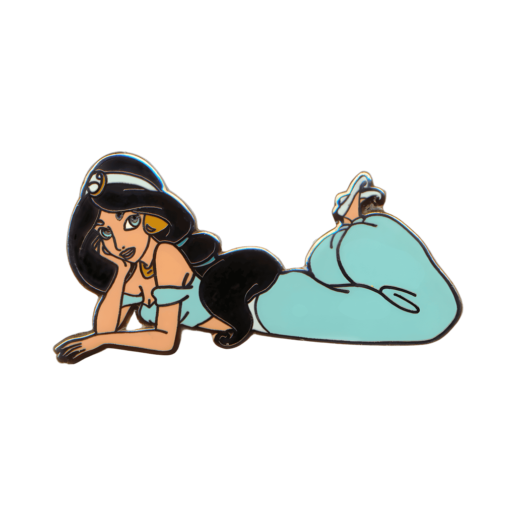 Jasmine Laying Down Disney pin
