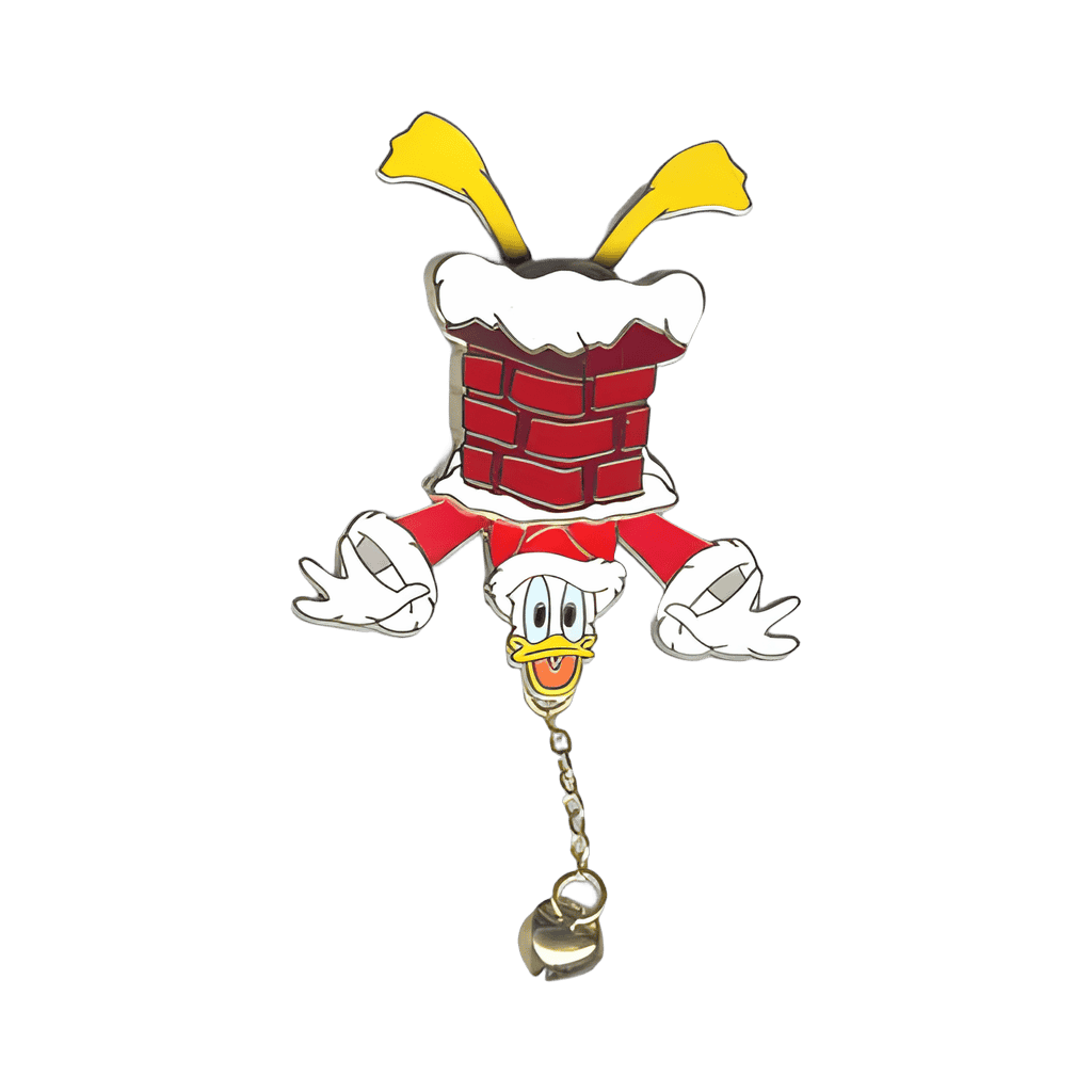 Santa Donald Pull Toy Disney pin