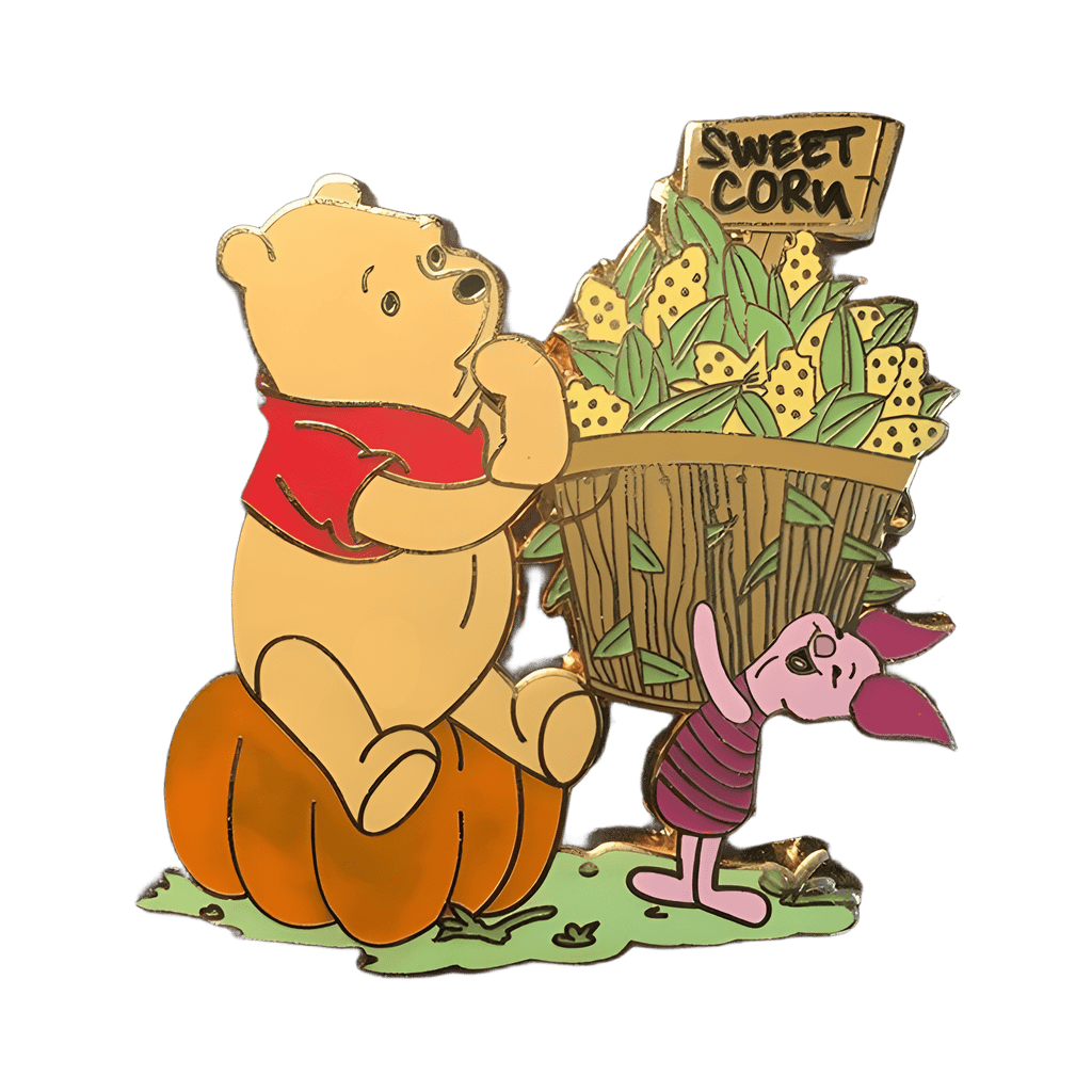 Pooh and Piglet Disney pin