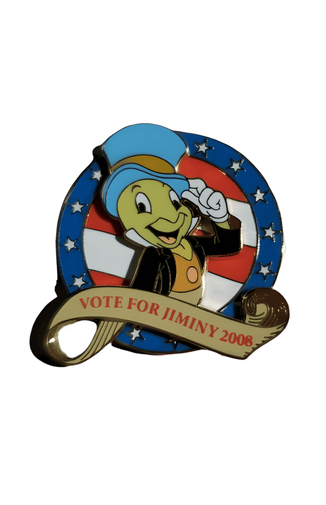 Vote for Jiminy 2008 Disney pin