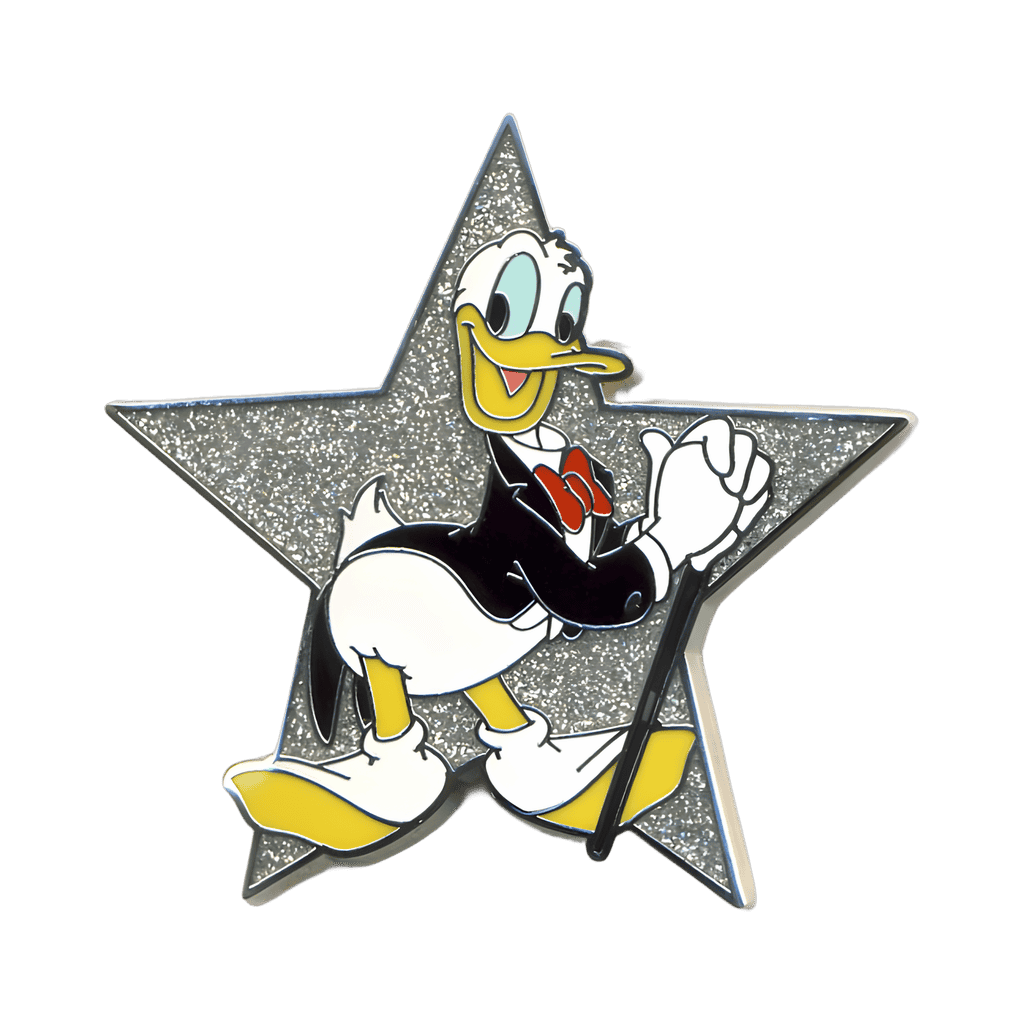 Farewell Gift - Donald Duck with Glittery Star Disney pin