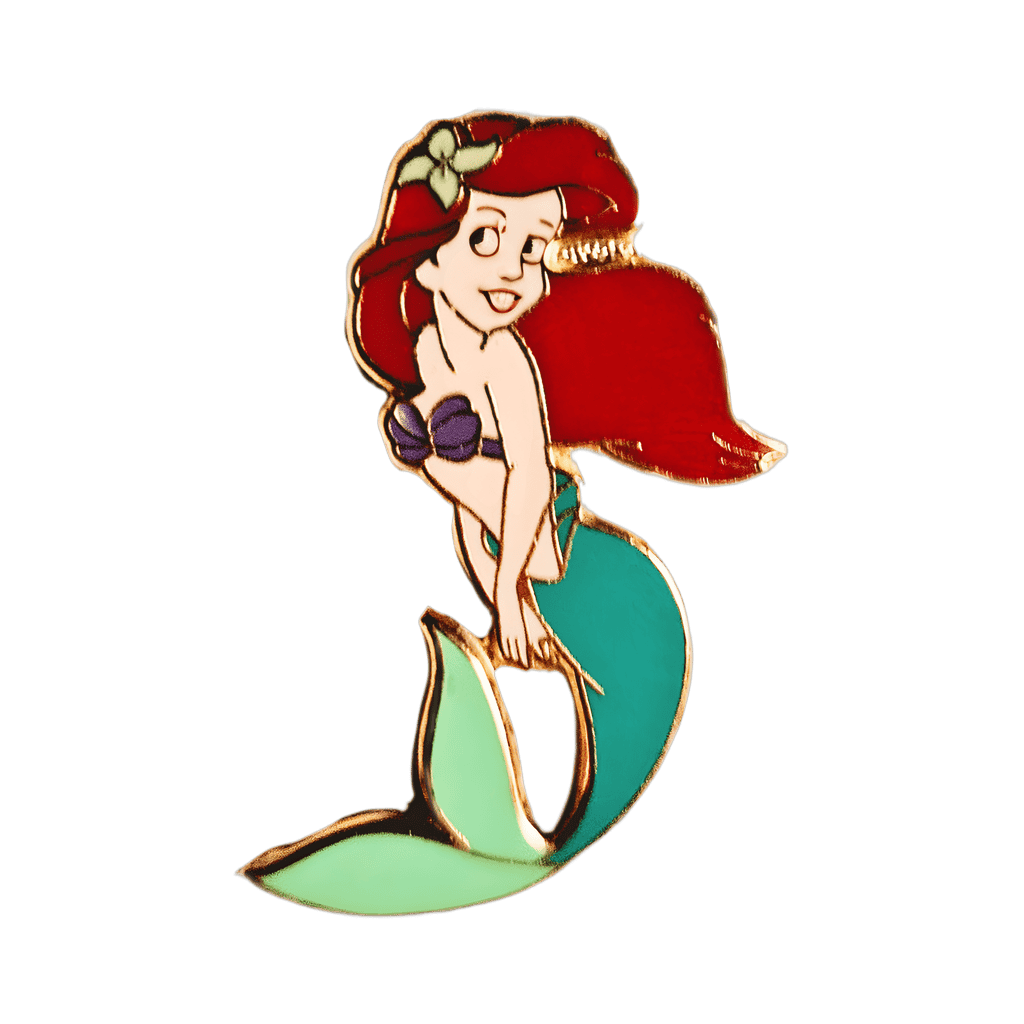 Ariel with Flower in Hair Disney pin
