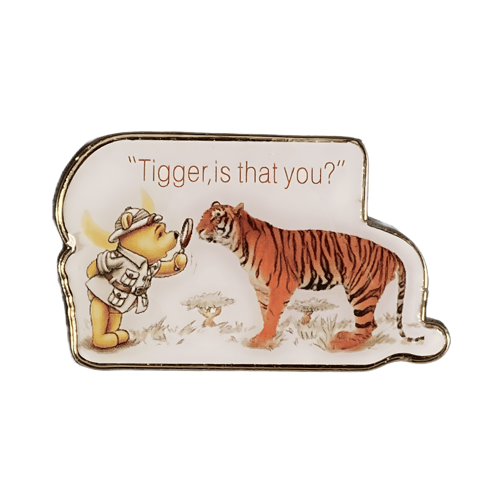 "Tigger, is that You?" - Safari Pooh with Tiger Disney pin
