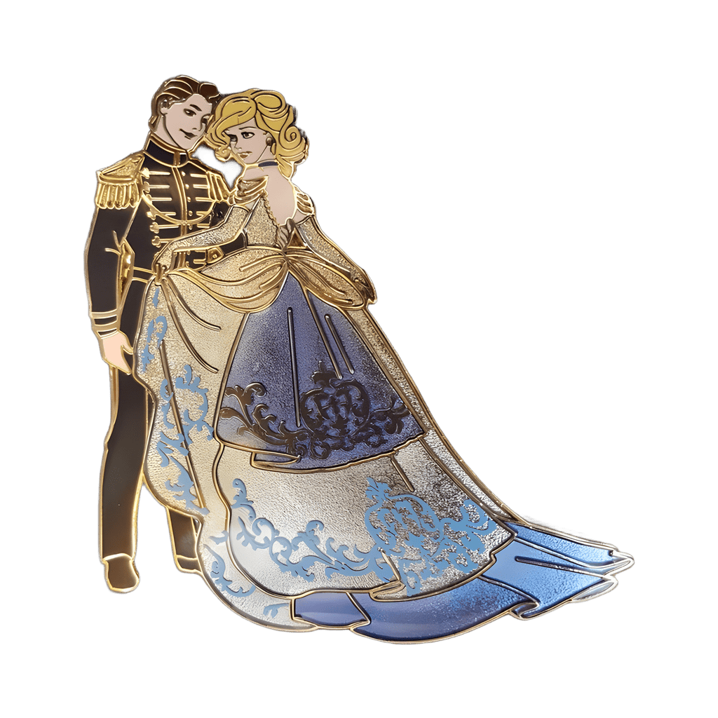 Cinderella and Prince Charming Disney pin