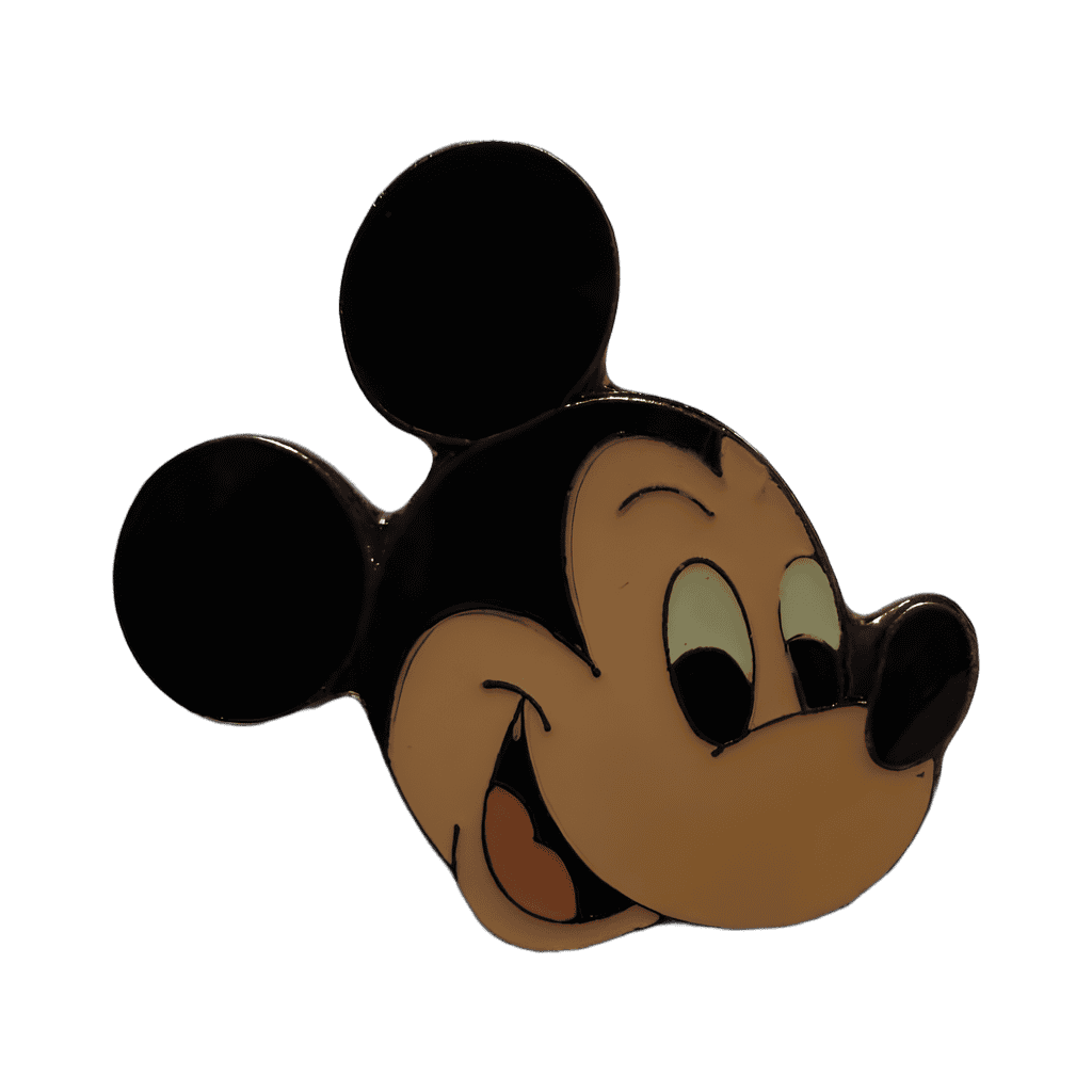 Mickey side face Disney pin