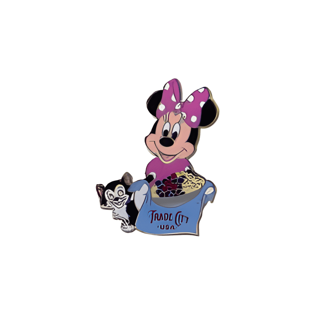 Minnie with Figaro Disney pin