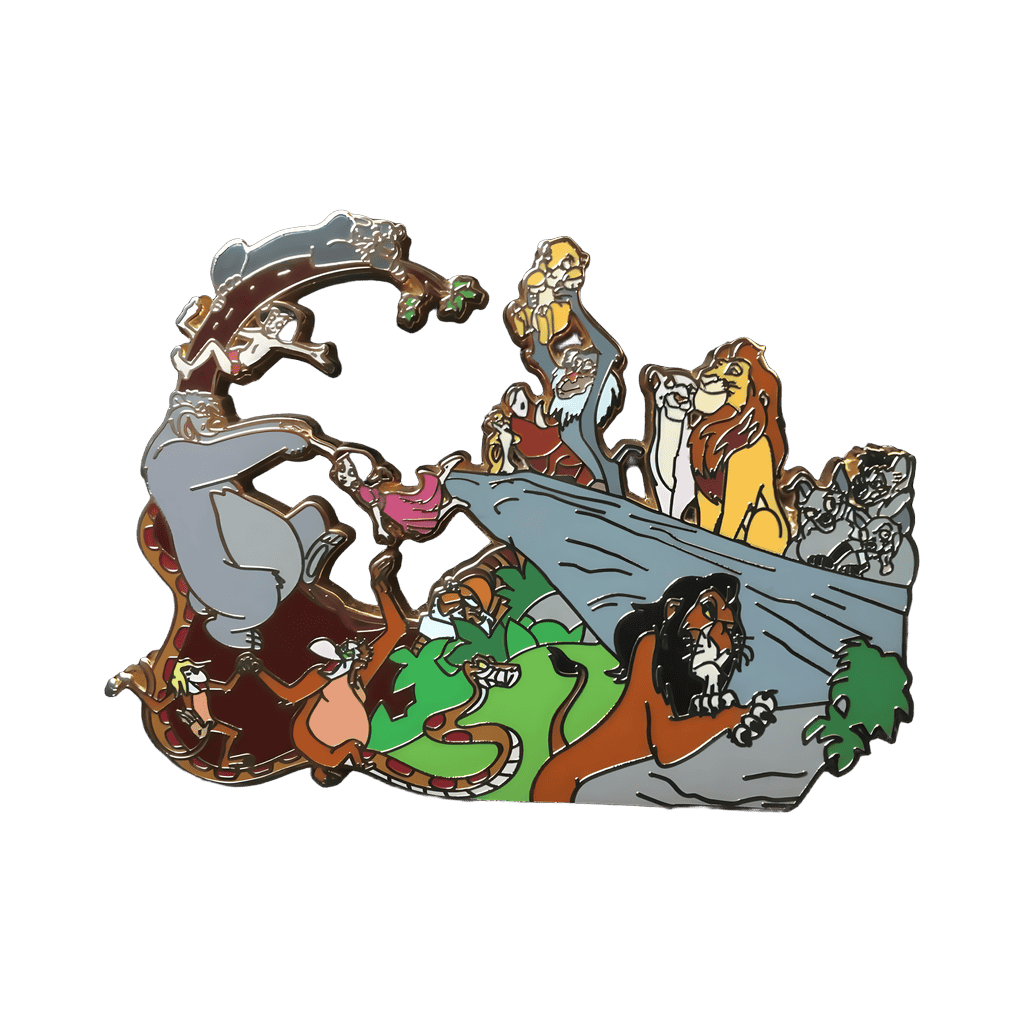 Jungle Book x Lion King Crossover Disney pin