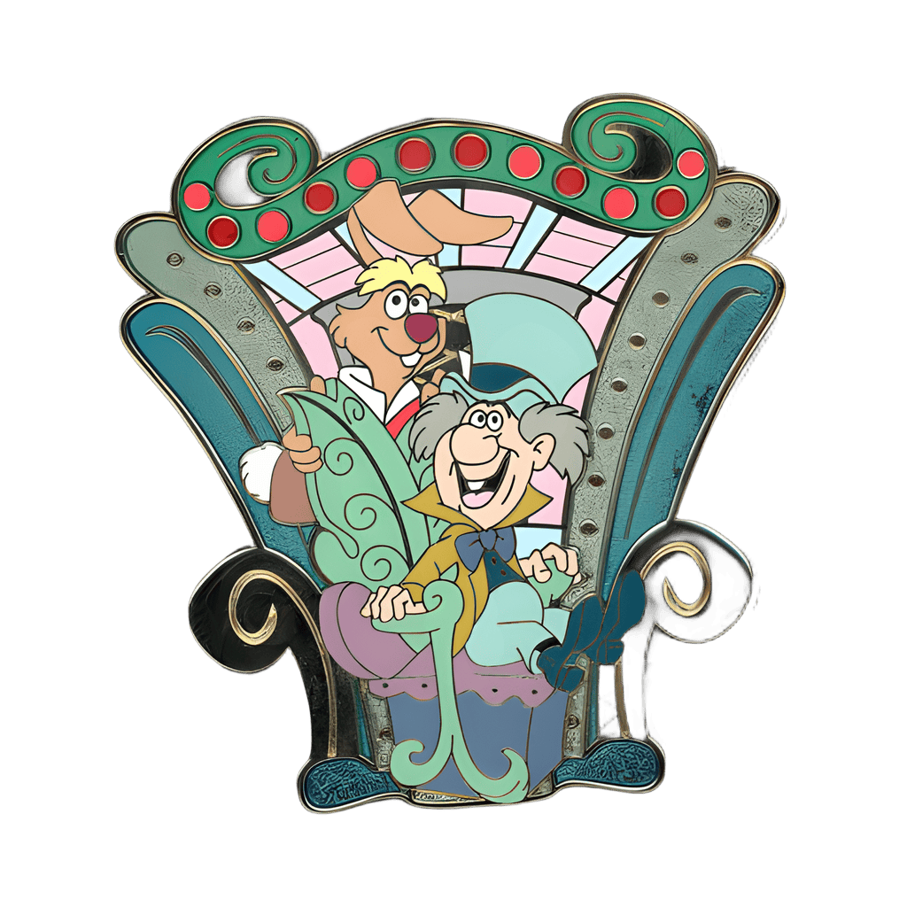 Mad Hatter and March Hare Disney pin