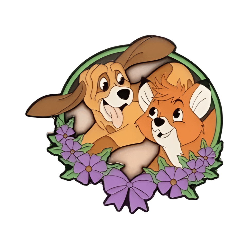 Tod and Copper Disney pin