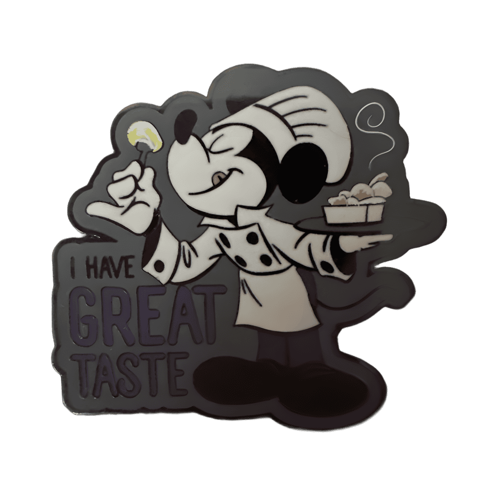 Mickey and Minnie Sayings Set - I Have Great Taste Disney pin
