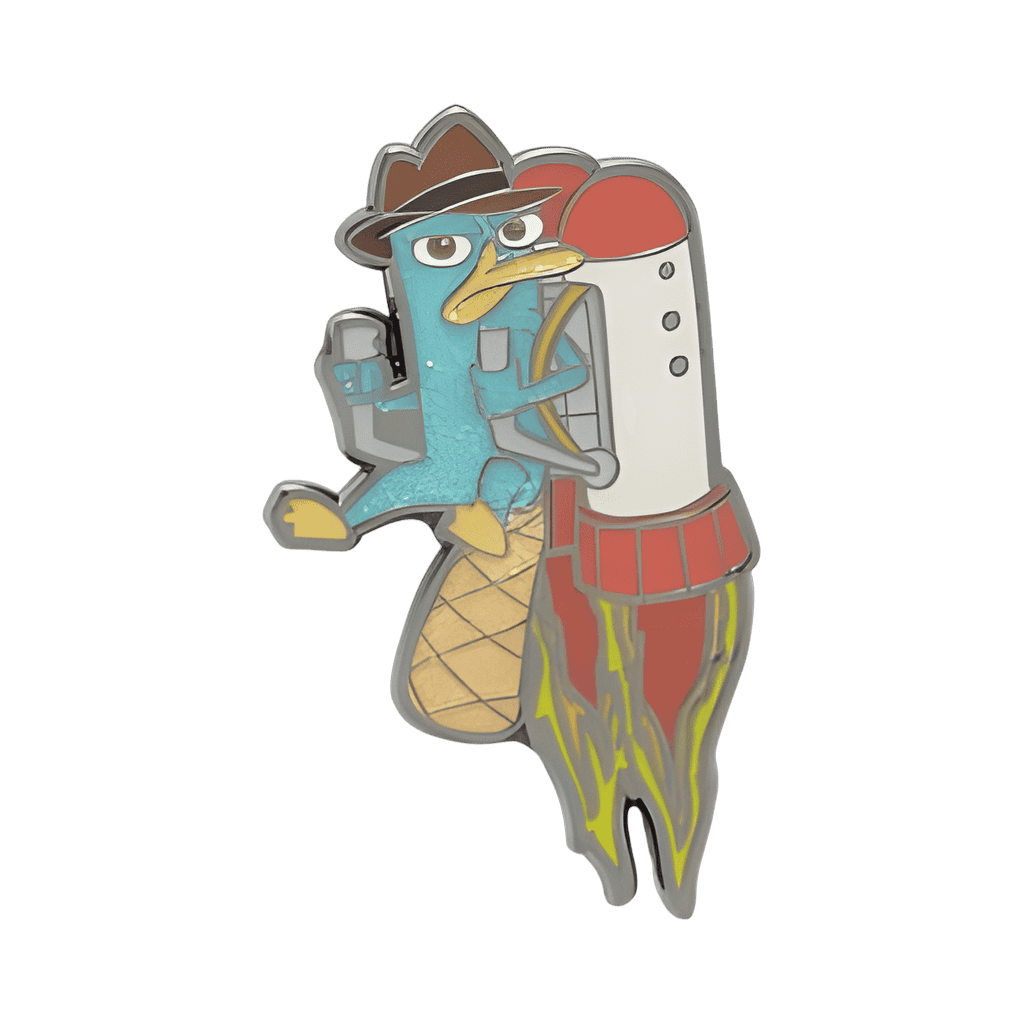 Agent P with Jet Pack Disney pin