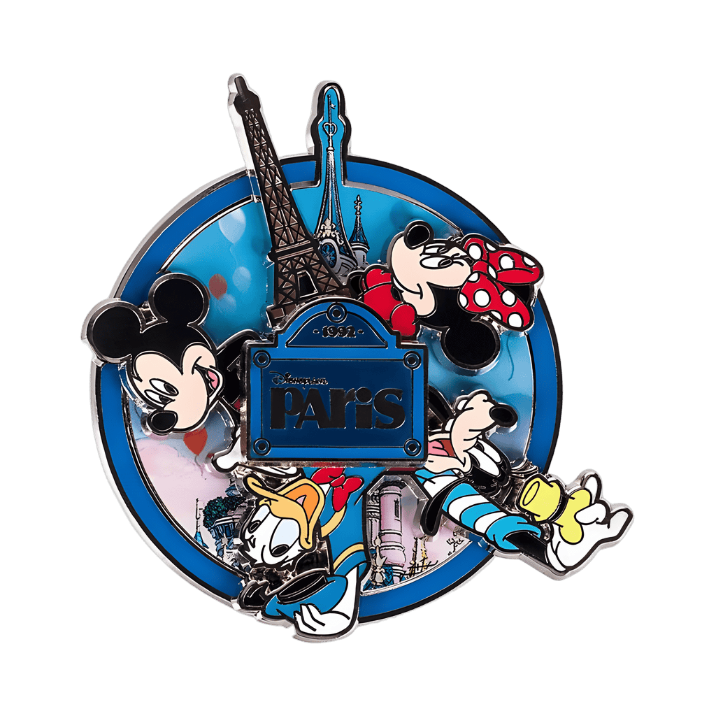 Mickey, Minnie, Donald and Goofy Disney pin
