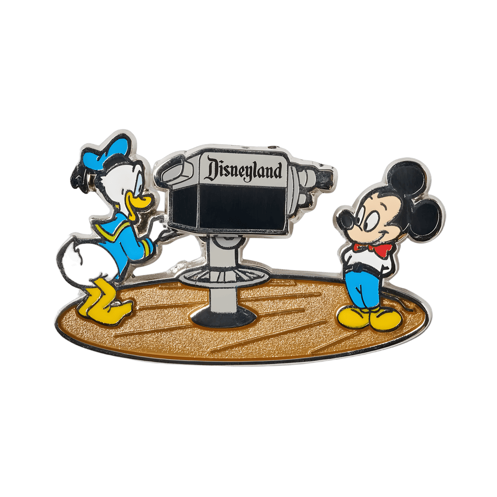 “Walt Disney's Disneyland” Mickey and Donald with Camera Disney pin