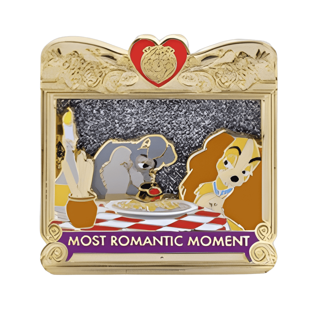 Most Romantic Moment Slider Disney pin