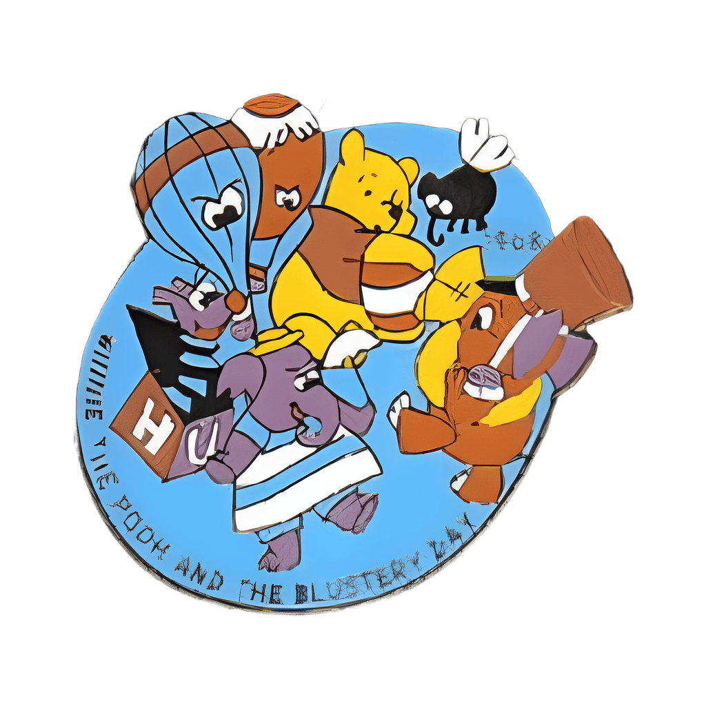 Winnie the Pooh and the Blustery Day 1968 Disney pin