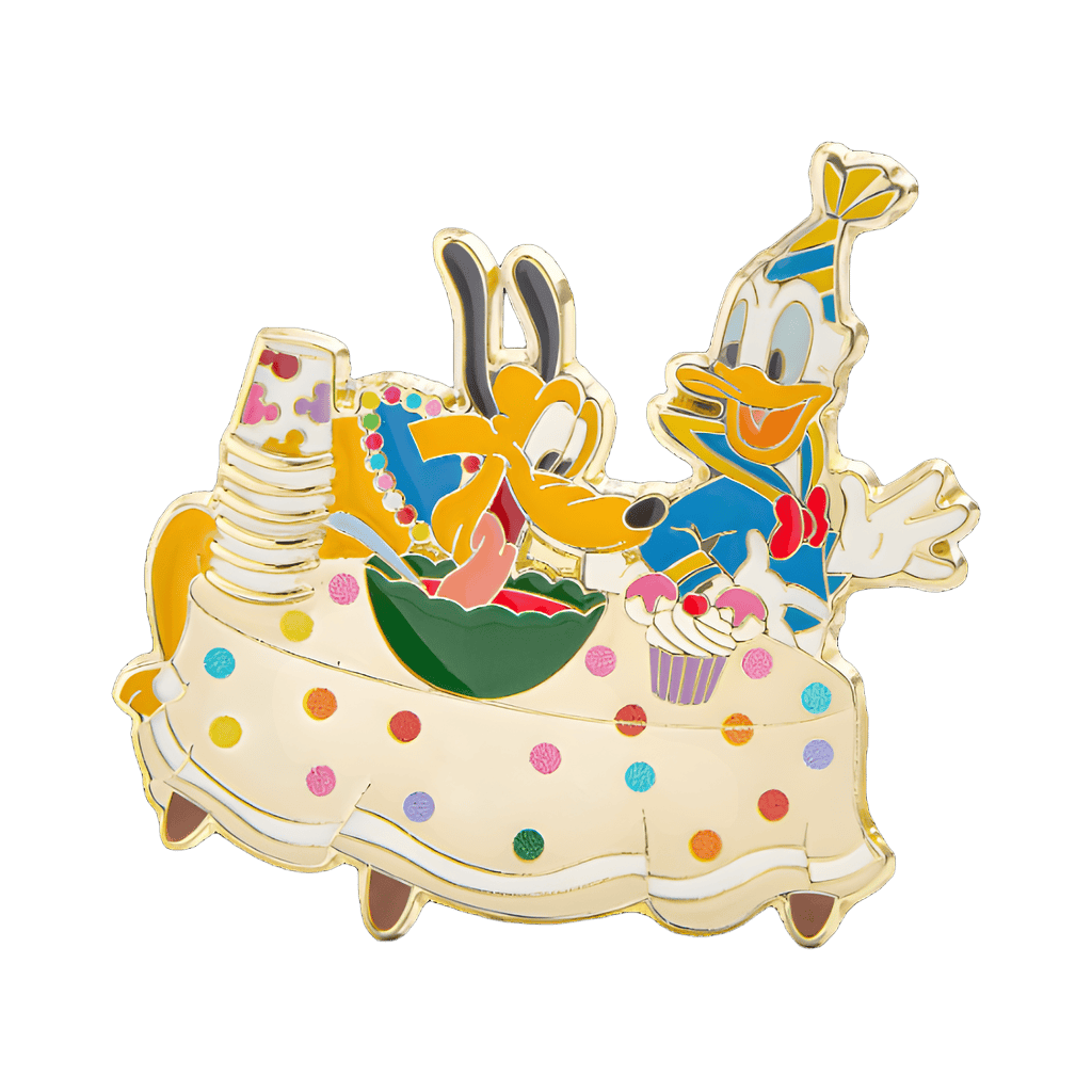 Donald and Pluto Disney pin
