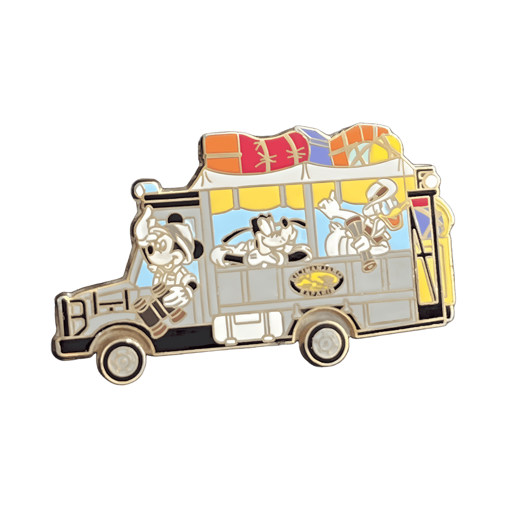 Kilimanjaro Safaris Truck with Spinner Wheels Disney pin