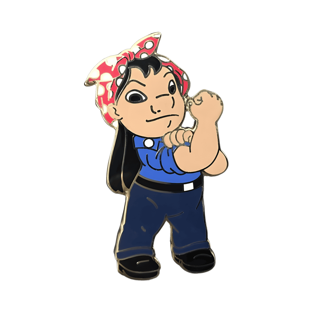 Lilo as Rosie the Riveter Disney pin