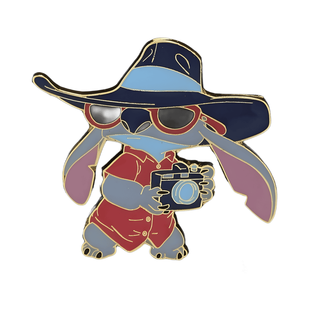 Stitch Tourist Disney pin