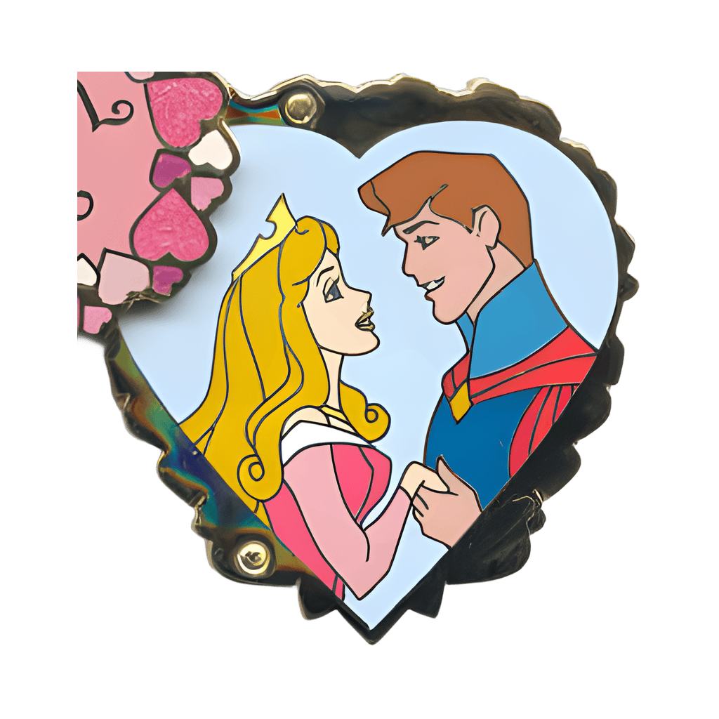 Princess Aurora and Prince Phillip Disney pin