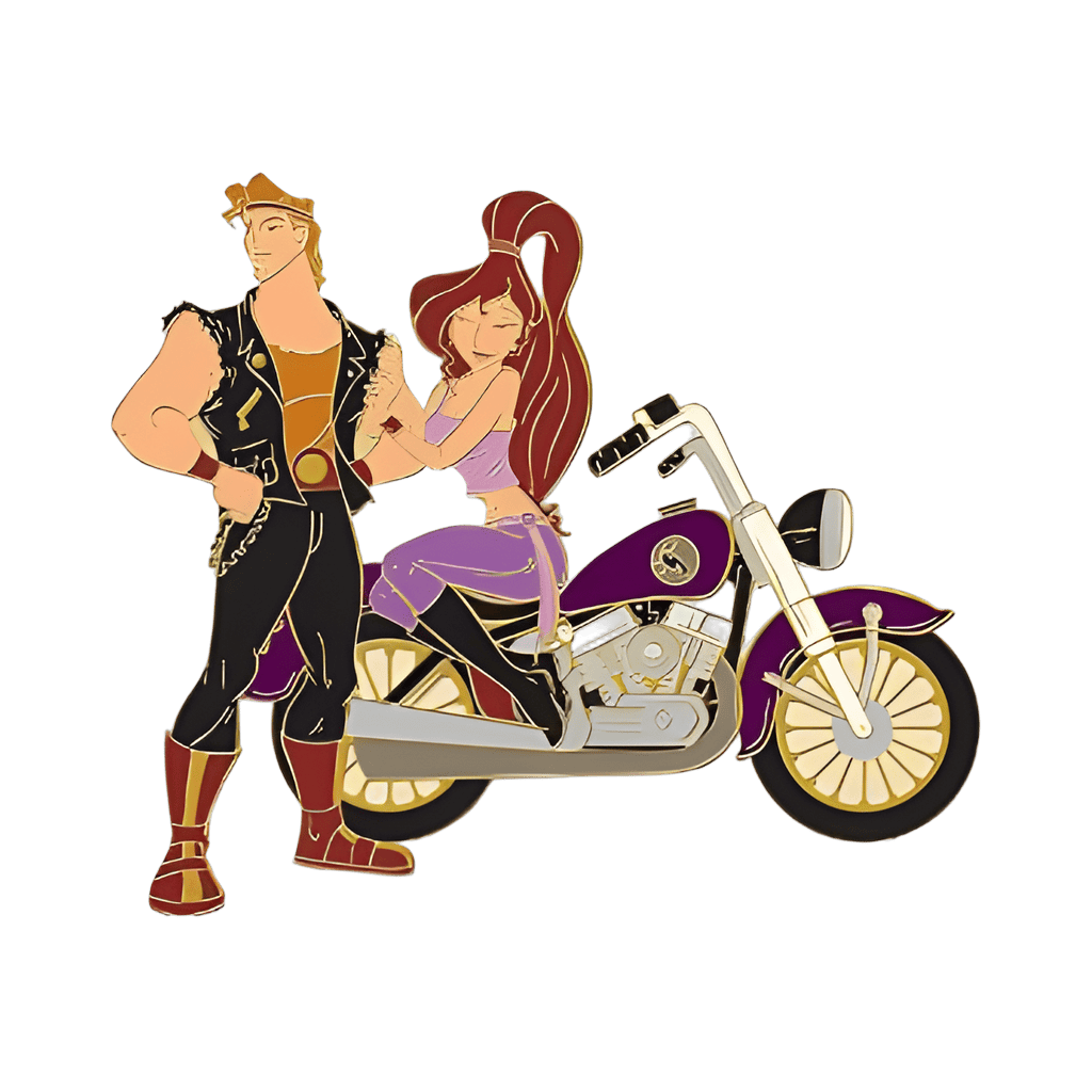 Hercules and Megara Disney pin