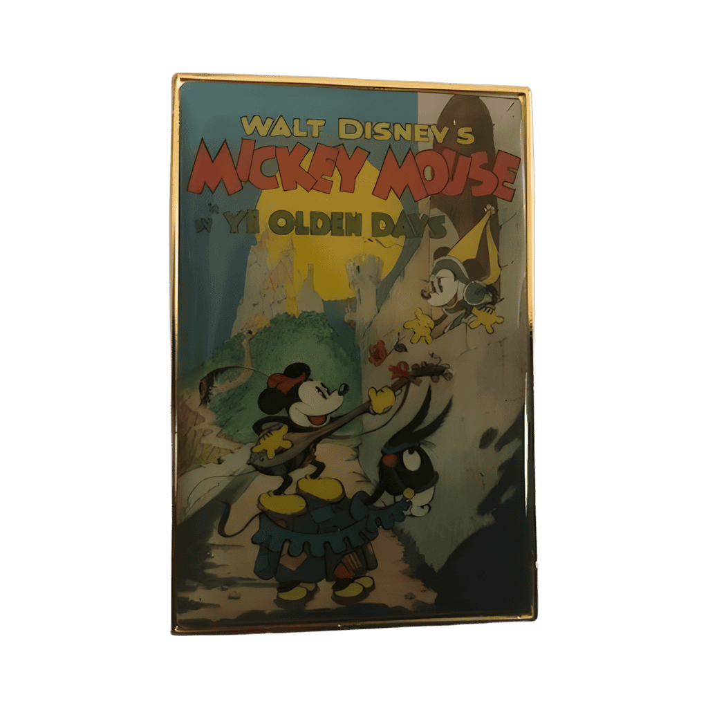 Mickey Mouse Ye Olden Days Poster Disney pin
