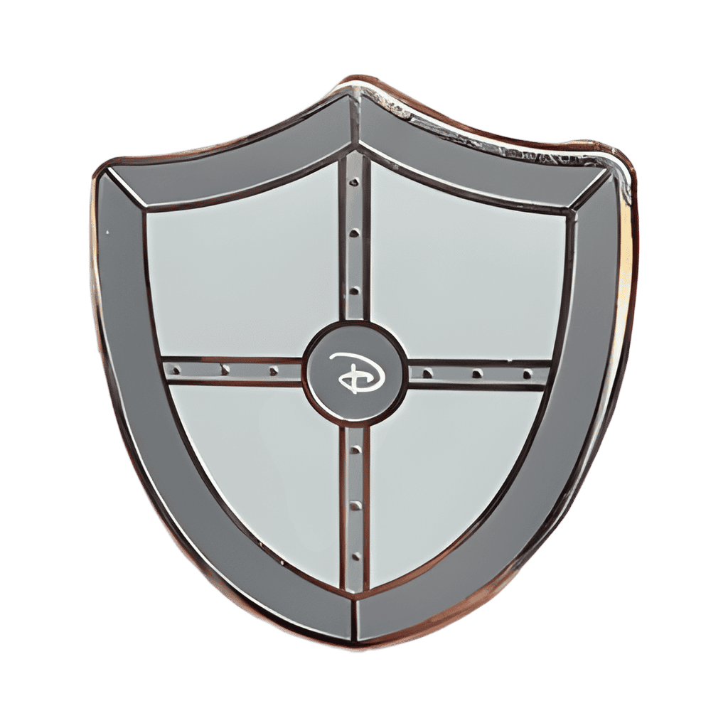 Dale's Knight Shield Disney pin