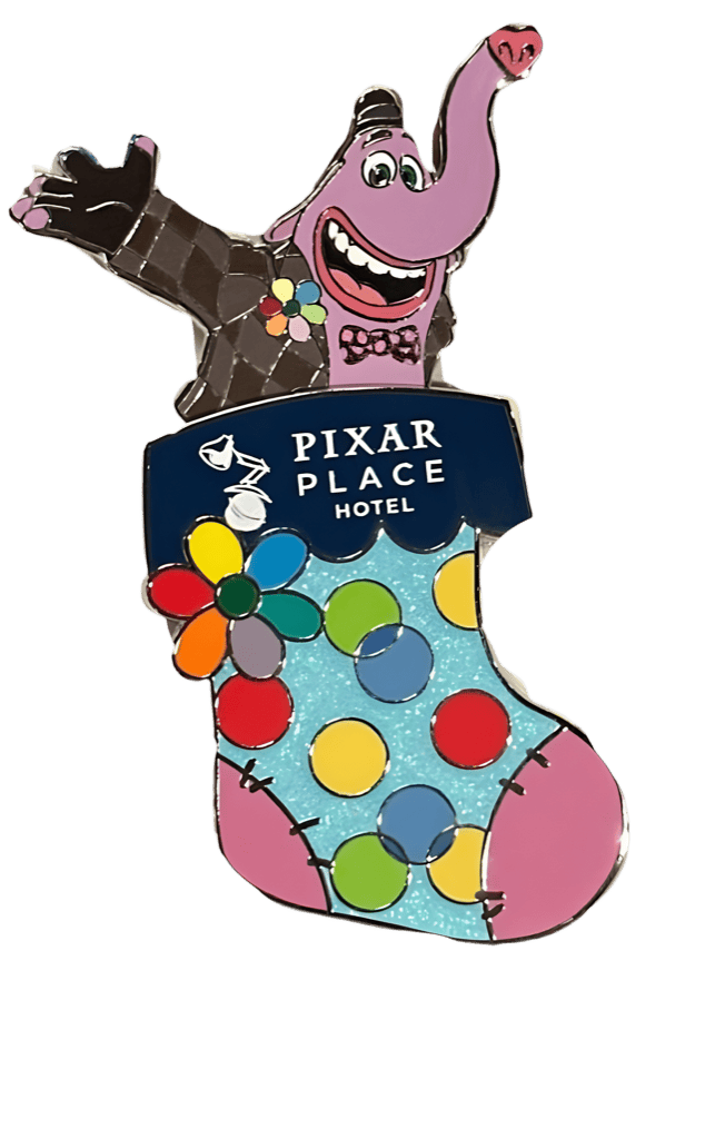 Pixar Place Hotel - Bing Bong Stocking Disney pin