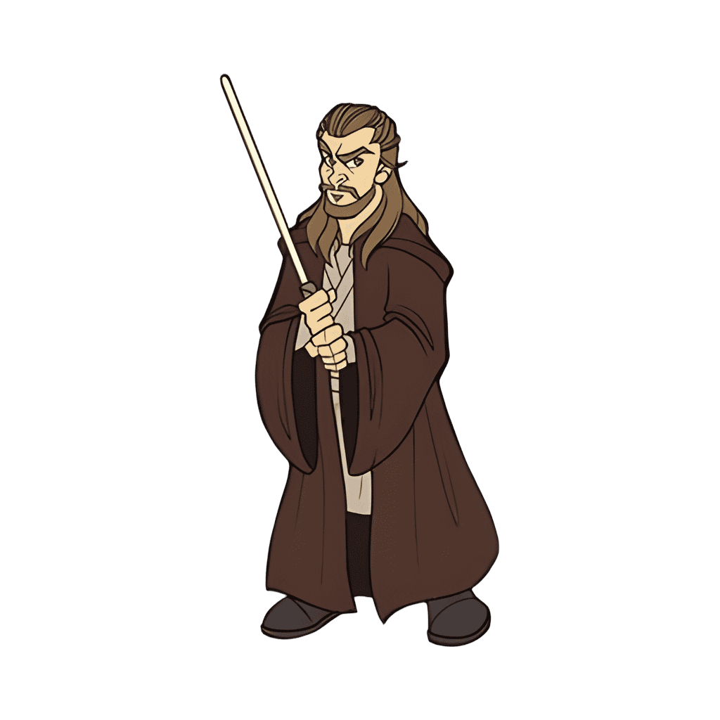 Qui-Gon Jinn Disney pin
