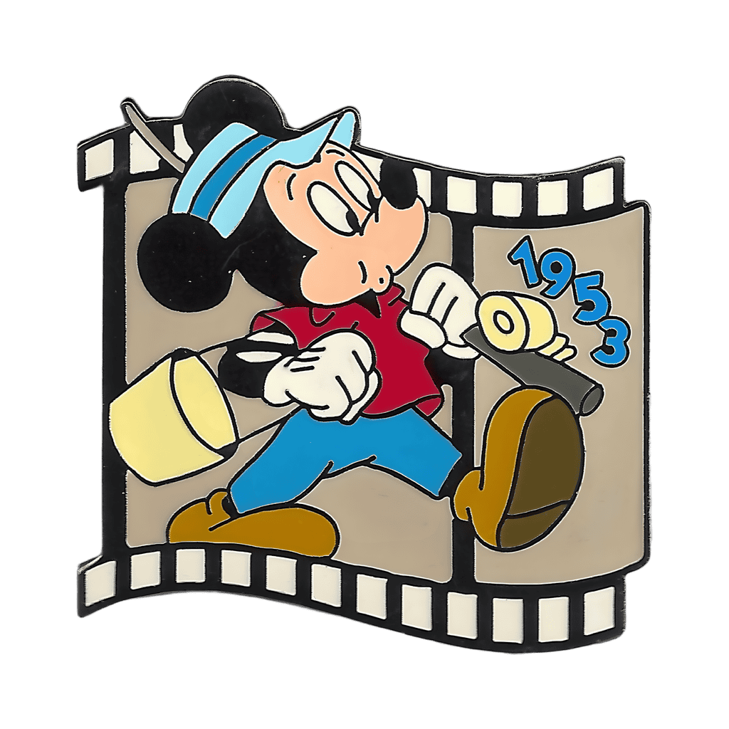 #3 - The Simple Things - Mickey Mouse Fishing - 1953 Disney pin