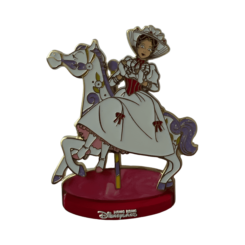 HKDL Mary Poppins and Carousel Disney pin