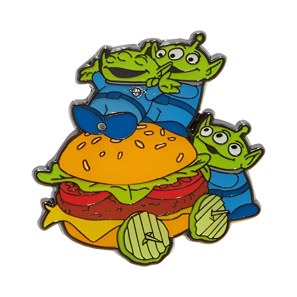 Burger Disney pin