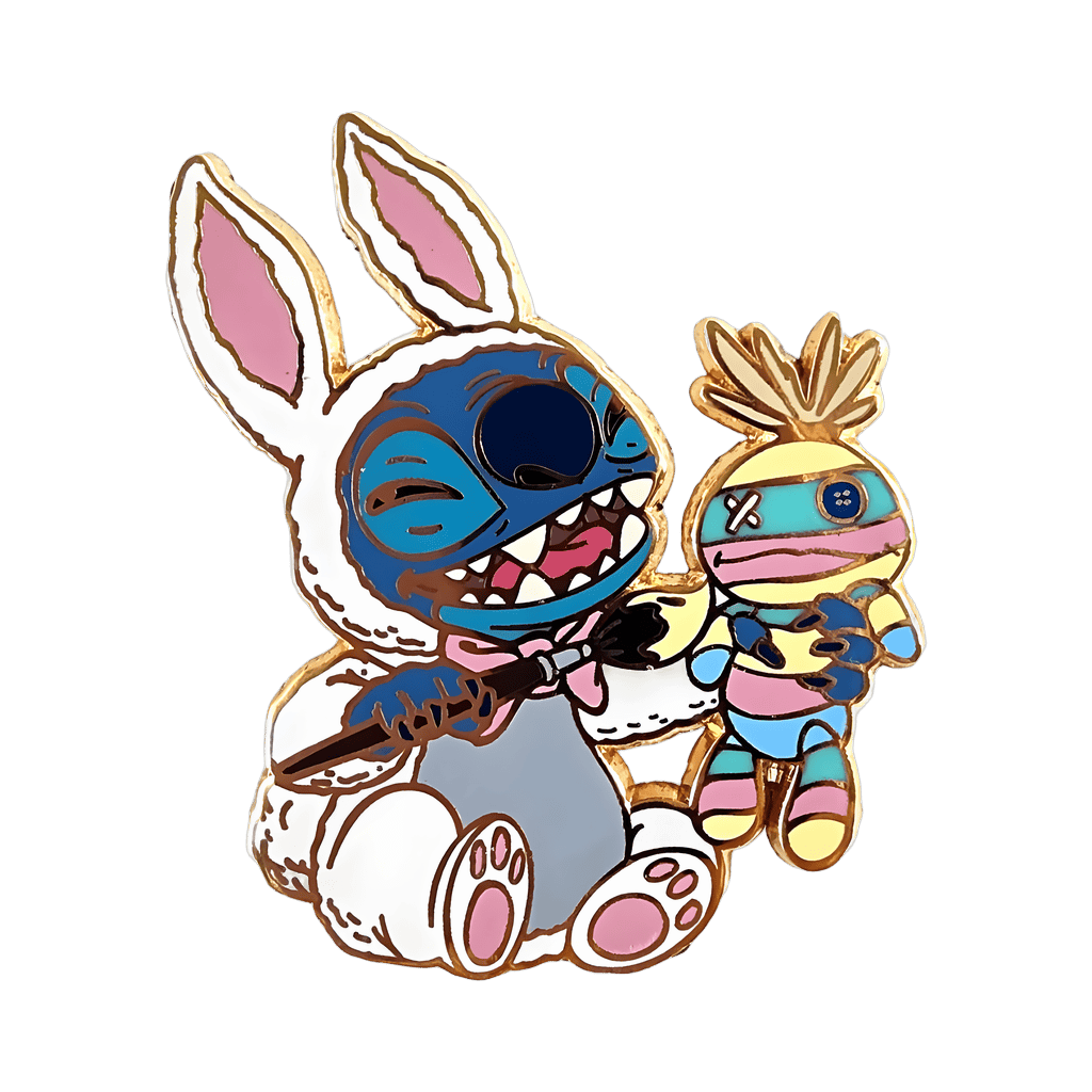 Stitch Painting Scrump Like an Easter Egg Disney pin