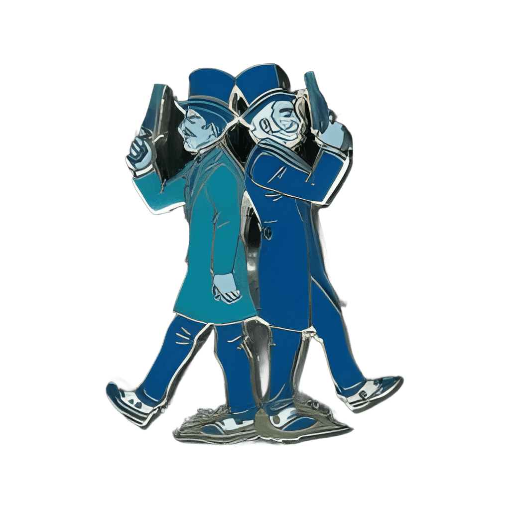 Dueling Ghosts Disney pin