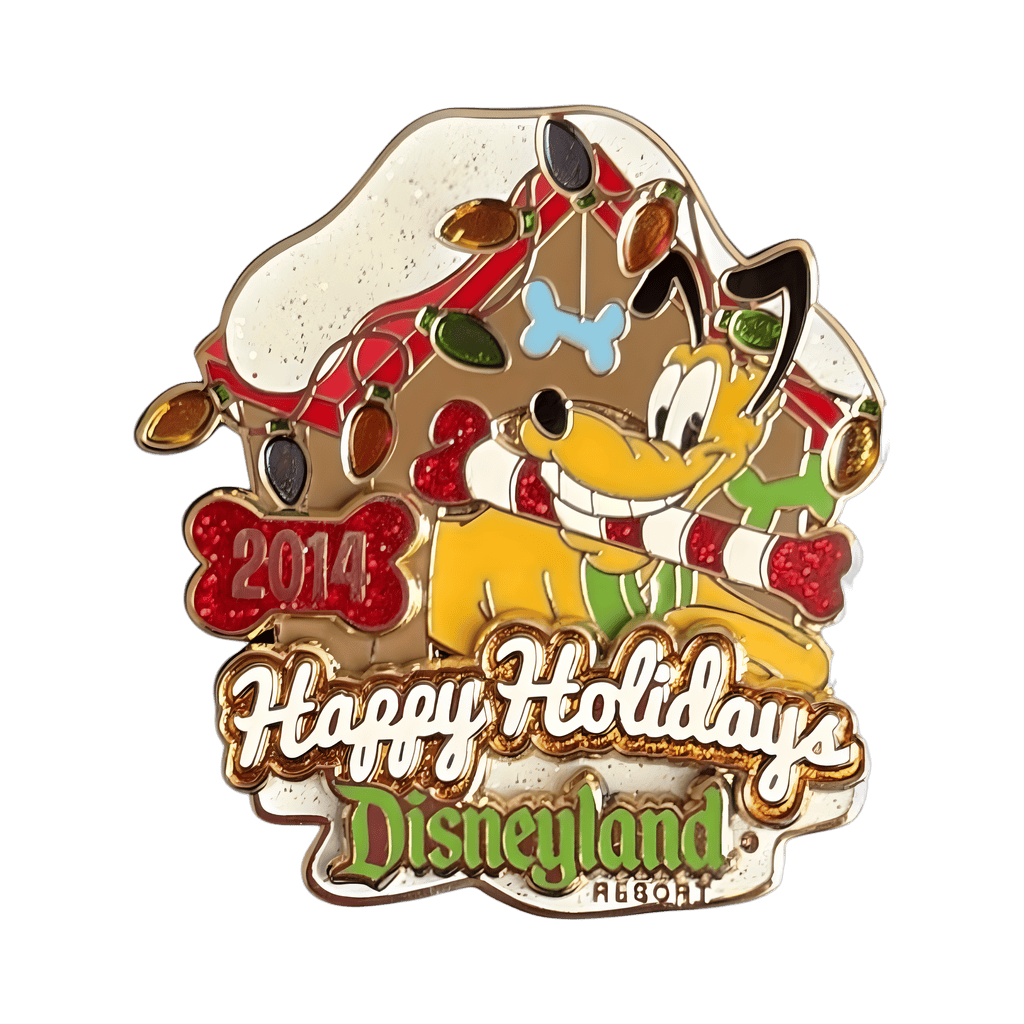 Christmas Pluto Disney pin