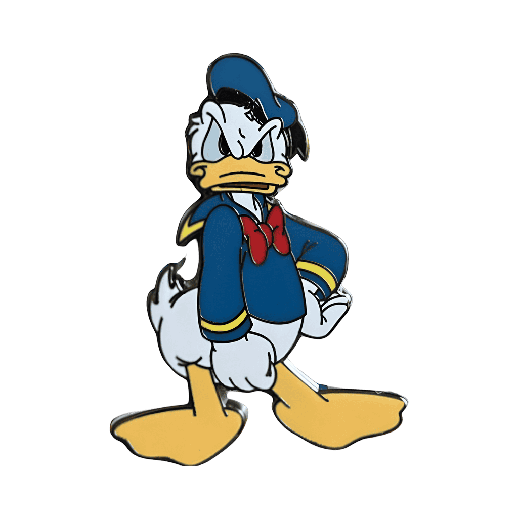 Donald angry Disney pin